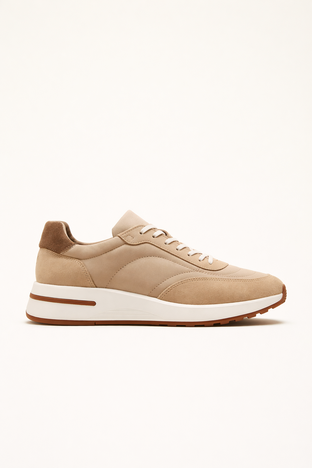 Sneaker minimaliste · Beige - Norda