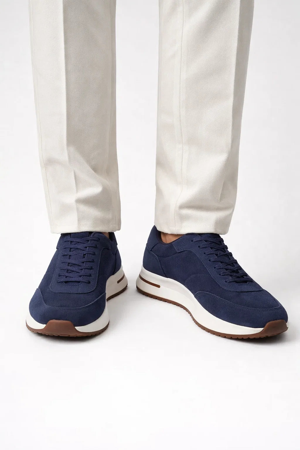 Sneaker minimaliste · Bleu - Norda