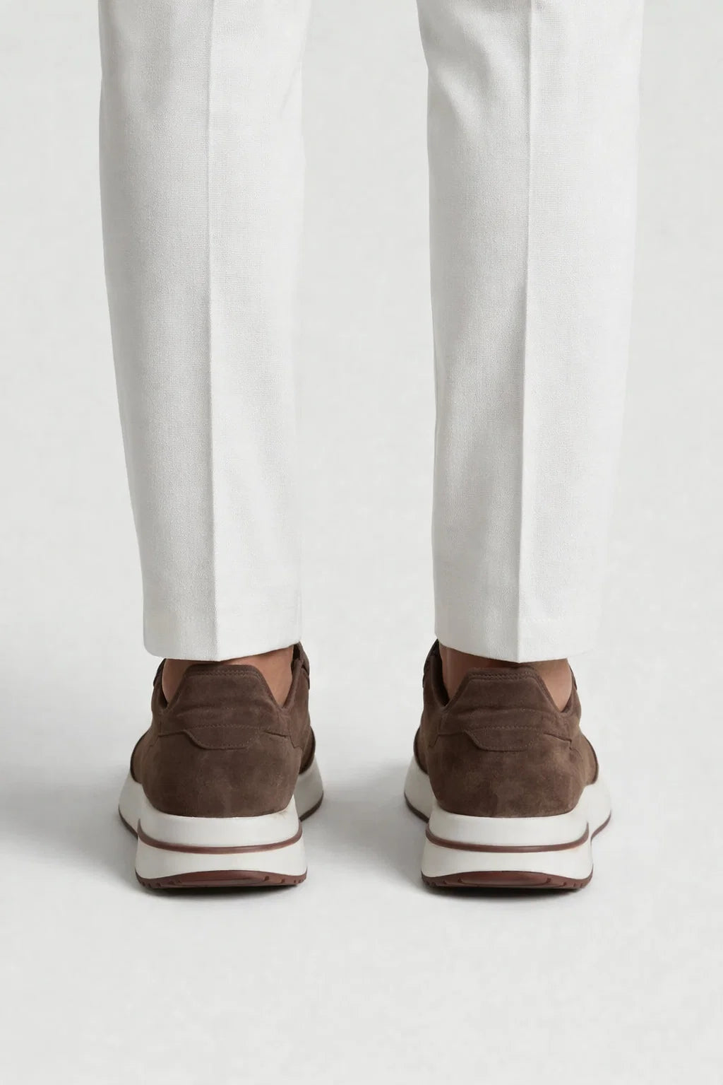 Sneaker minimaliste · Marron - Norda