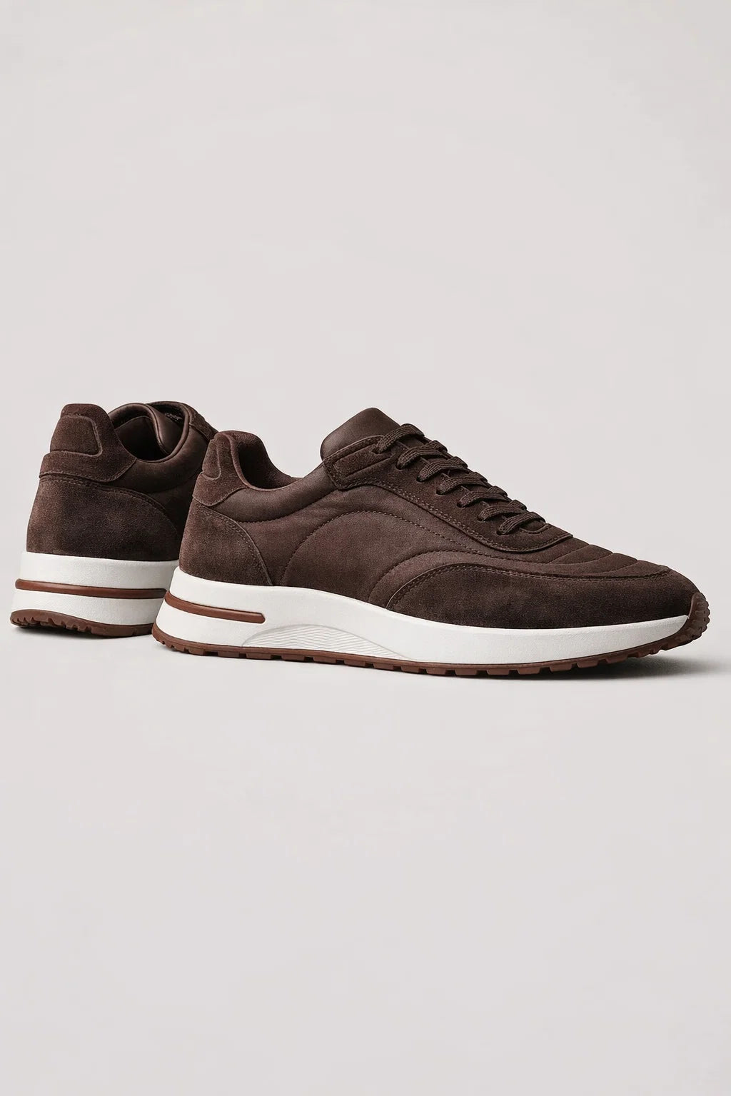 Sneaker minimaliste · Marron - Norda