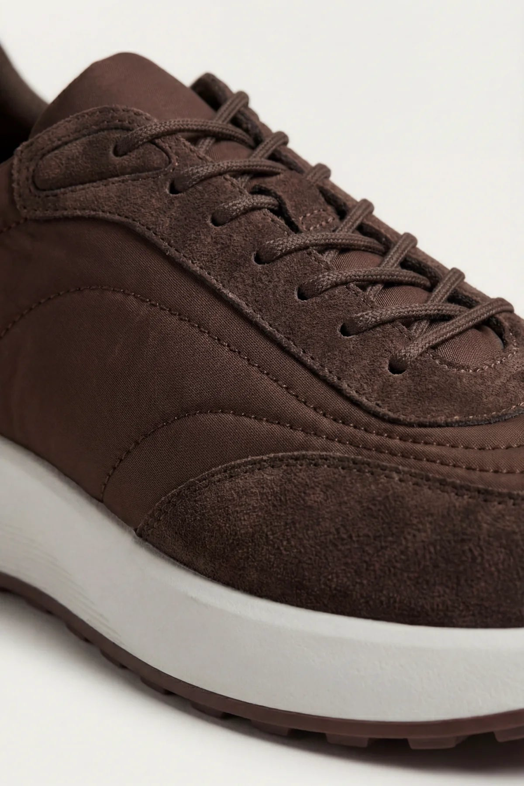 Sneaker minimaliste · Marron - Norda
