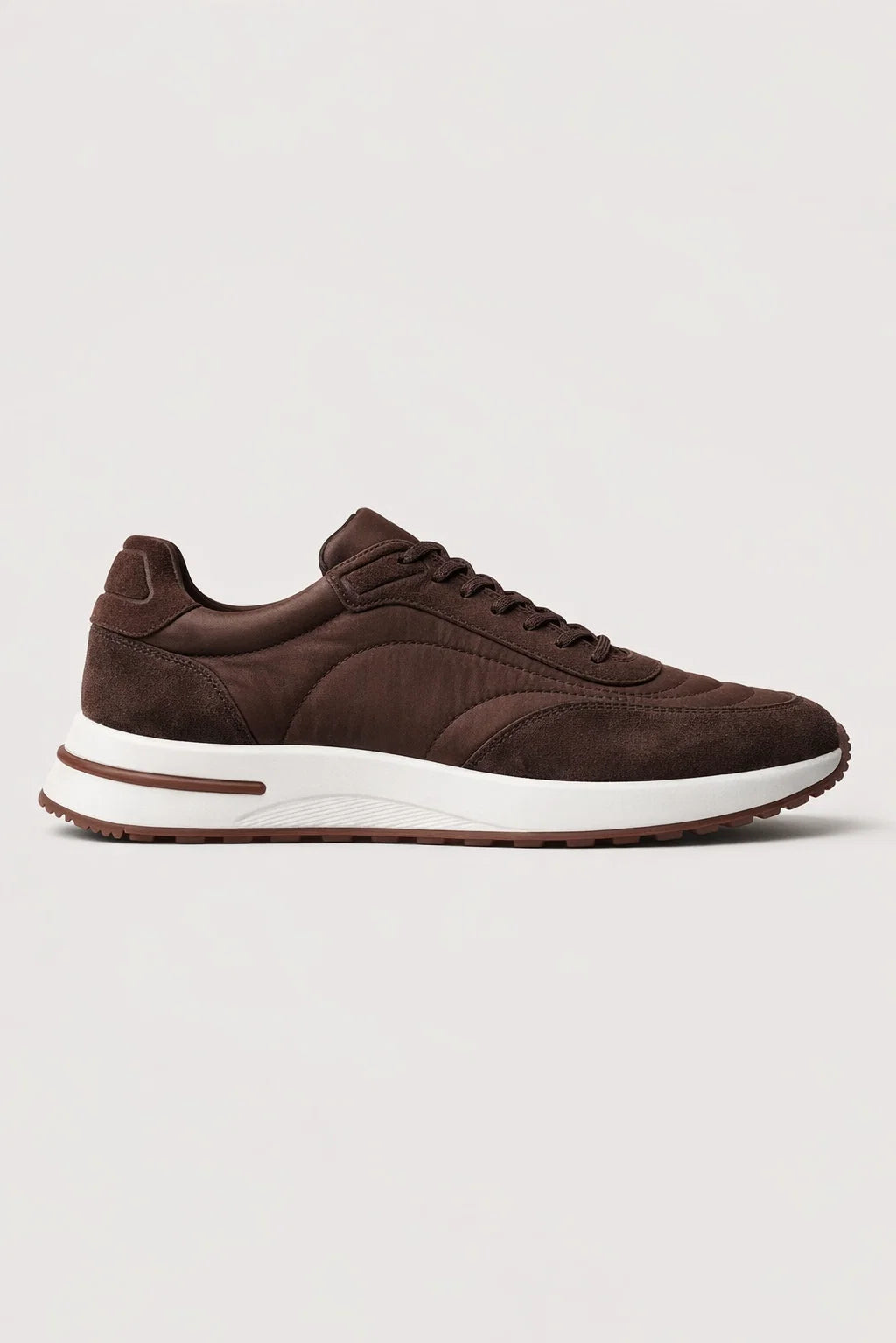 Sneaker minimaliste · Marron - Norda