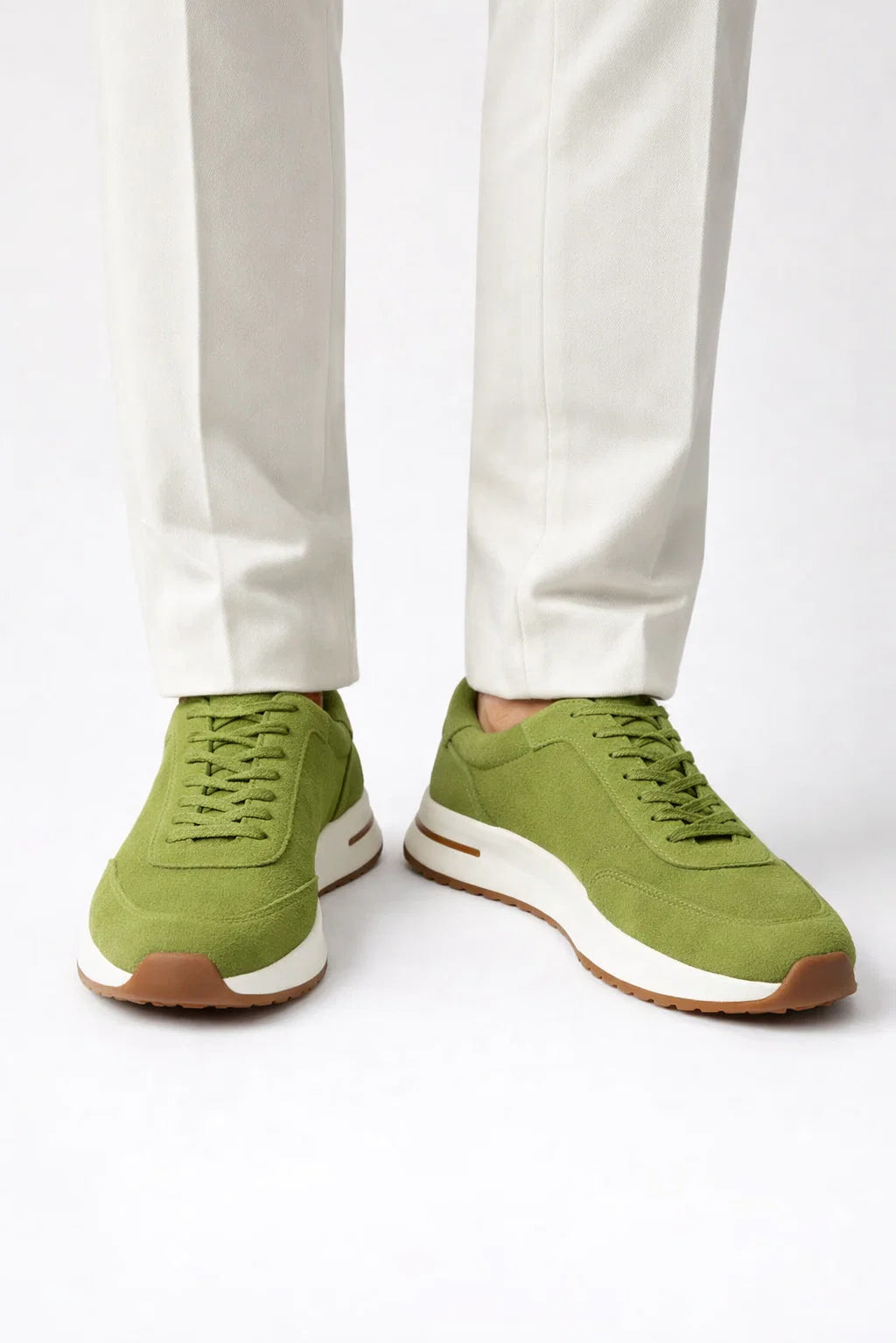 Sneaker minimaliste · Kaki - Norda