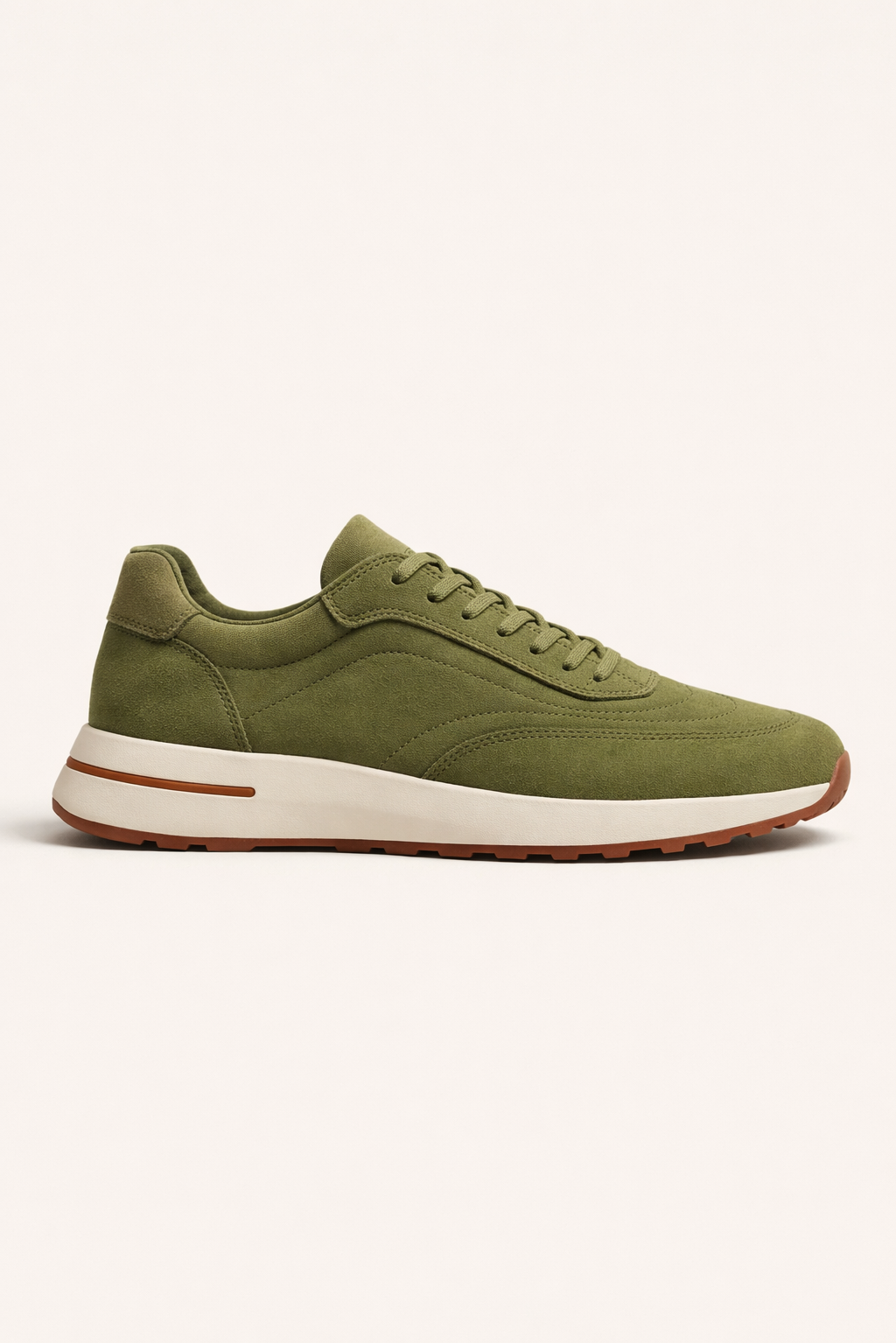 Sneaker minimaliste · Kaki - Norda