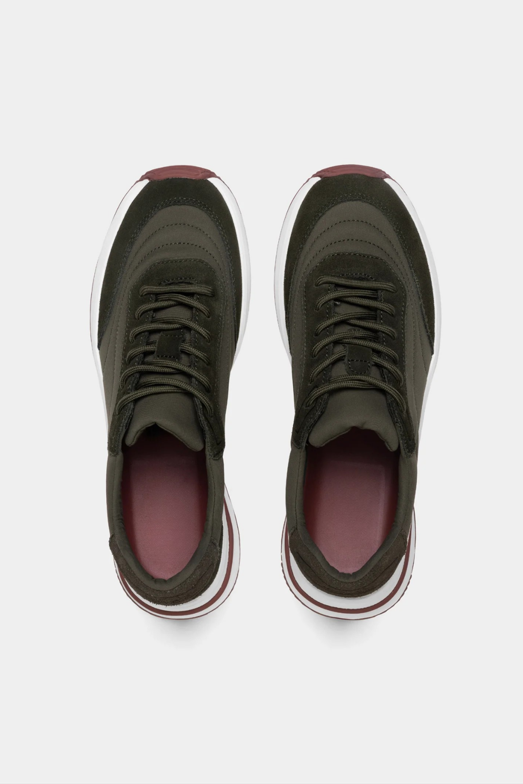 Sneaker minimaliste · Olive - Norda