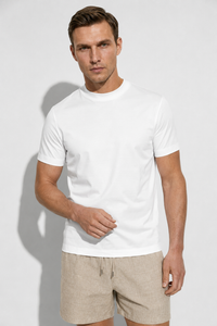 Mercerized T-shirt · White