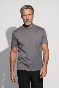 Mercerized T-shirt · Grey