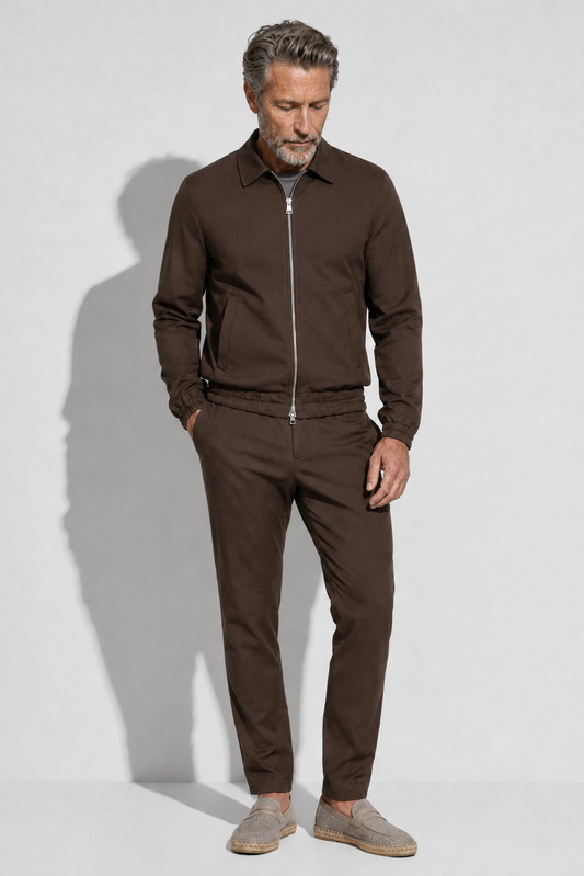 Travel set · Brown