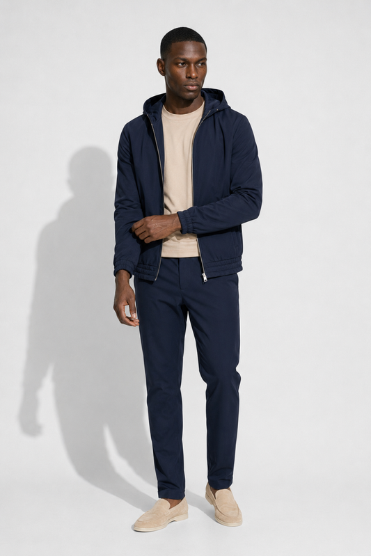 Hooded Travel set · Navy