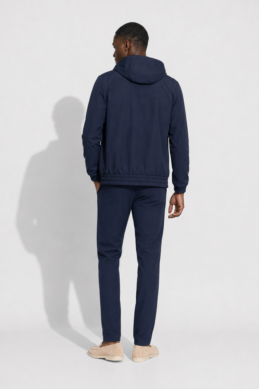 Hooded Travel set · Navy — View 5