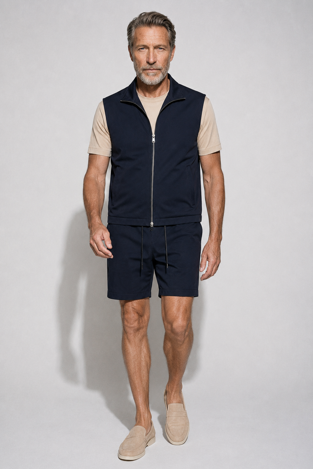 Ensemble Travel Short · Marine