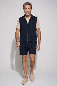 Travel Short Set · Navy