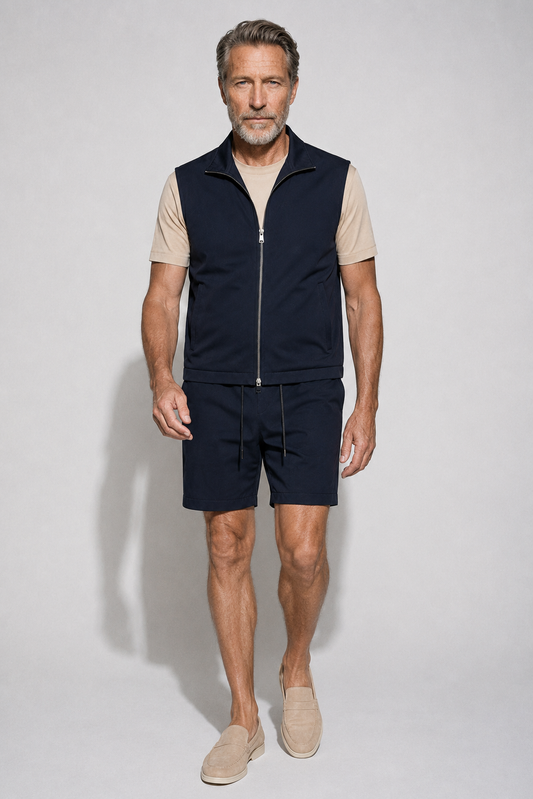 Ensemble Travel Short · Marine