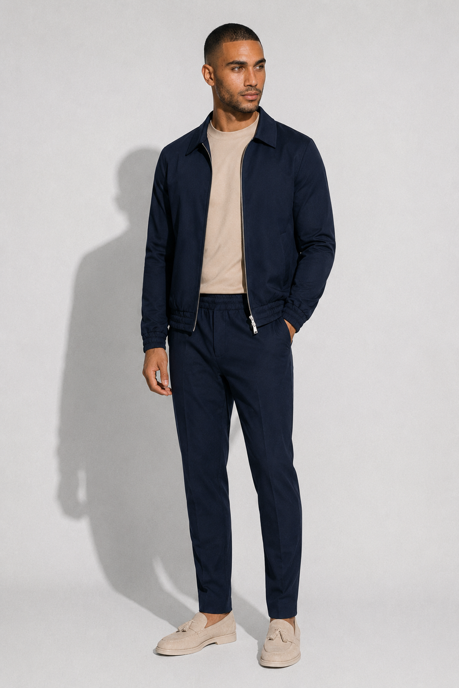 Conjunto Travel · Azul-marinho — Vista 3