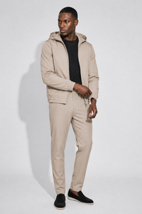 Travel hoodie set · Beige
