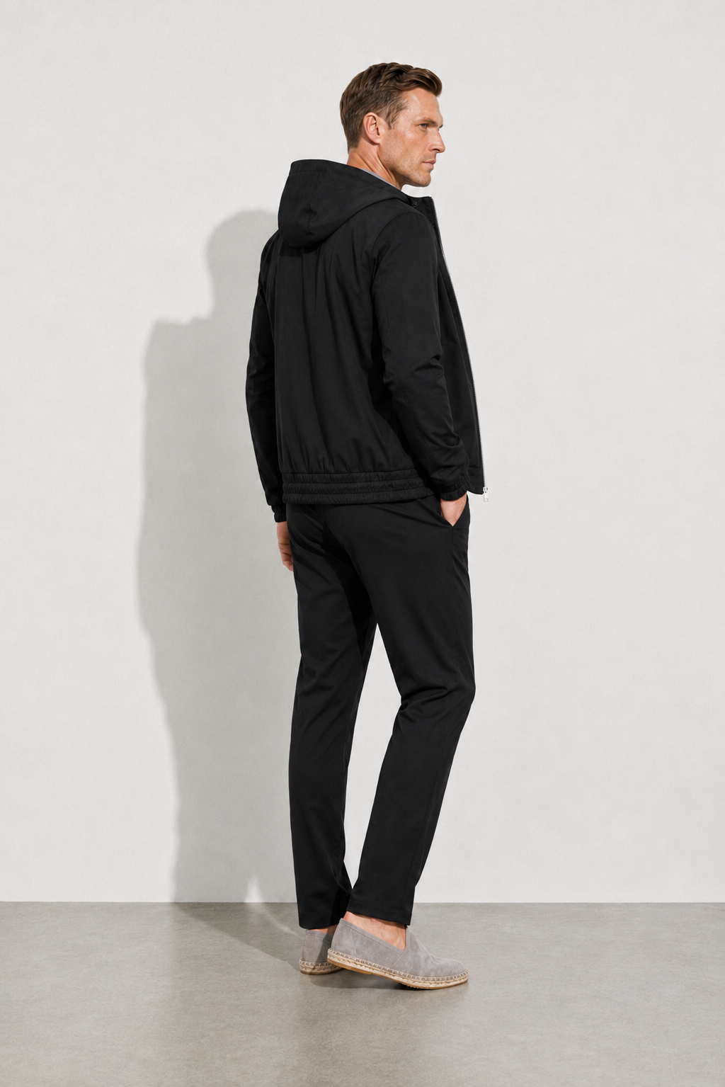 Ensemble travel capuche · Noir