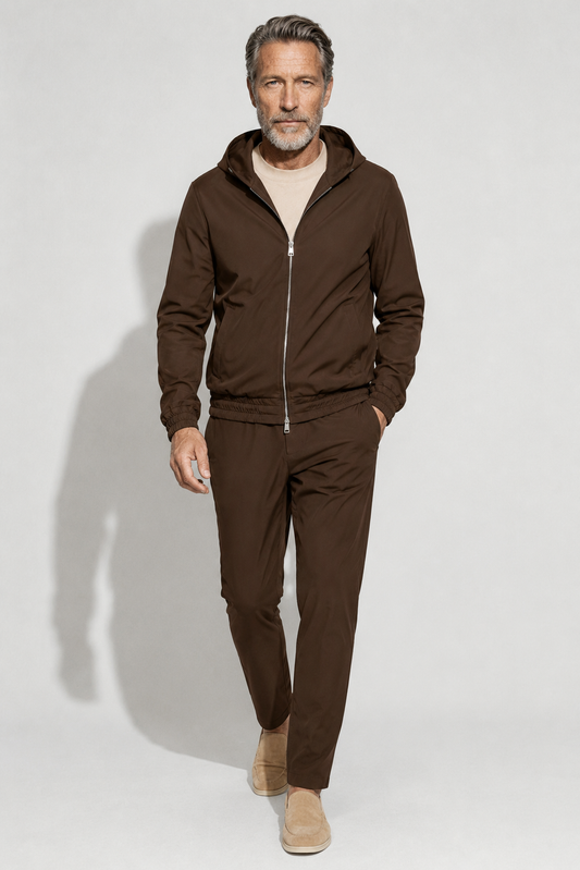 Hooded Travel set · Brown