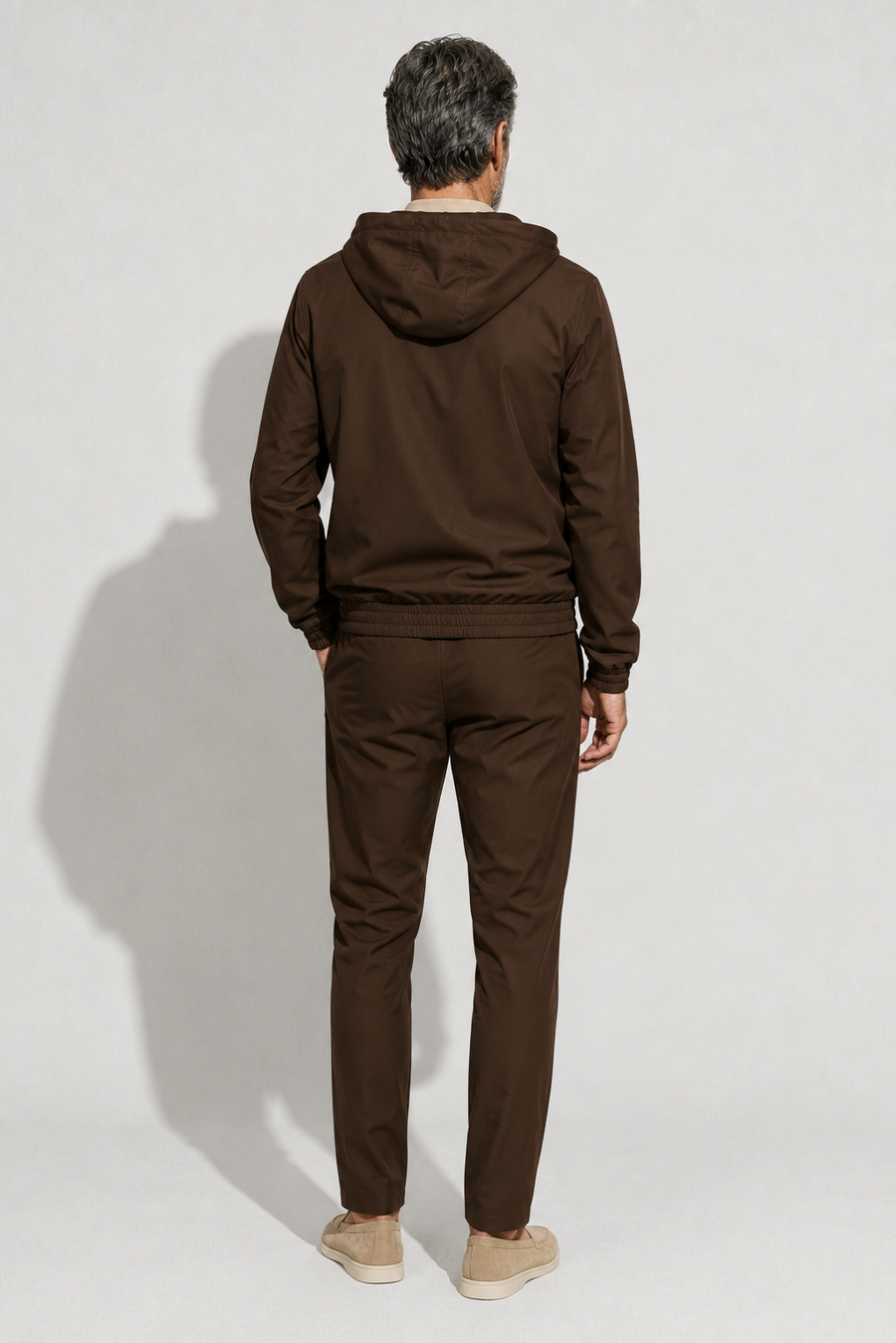 Hooded Travel set · Brown — View 5