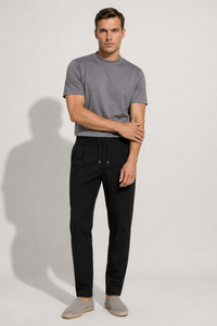 Pantalone smart stretch · Nero