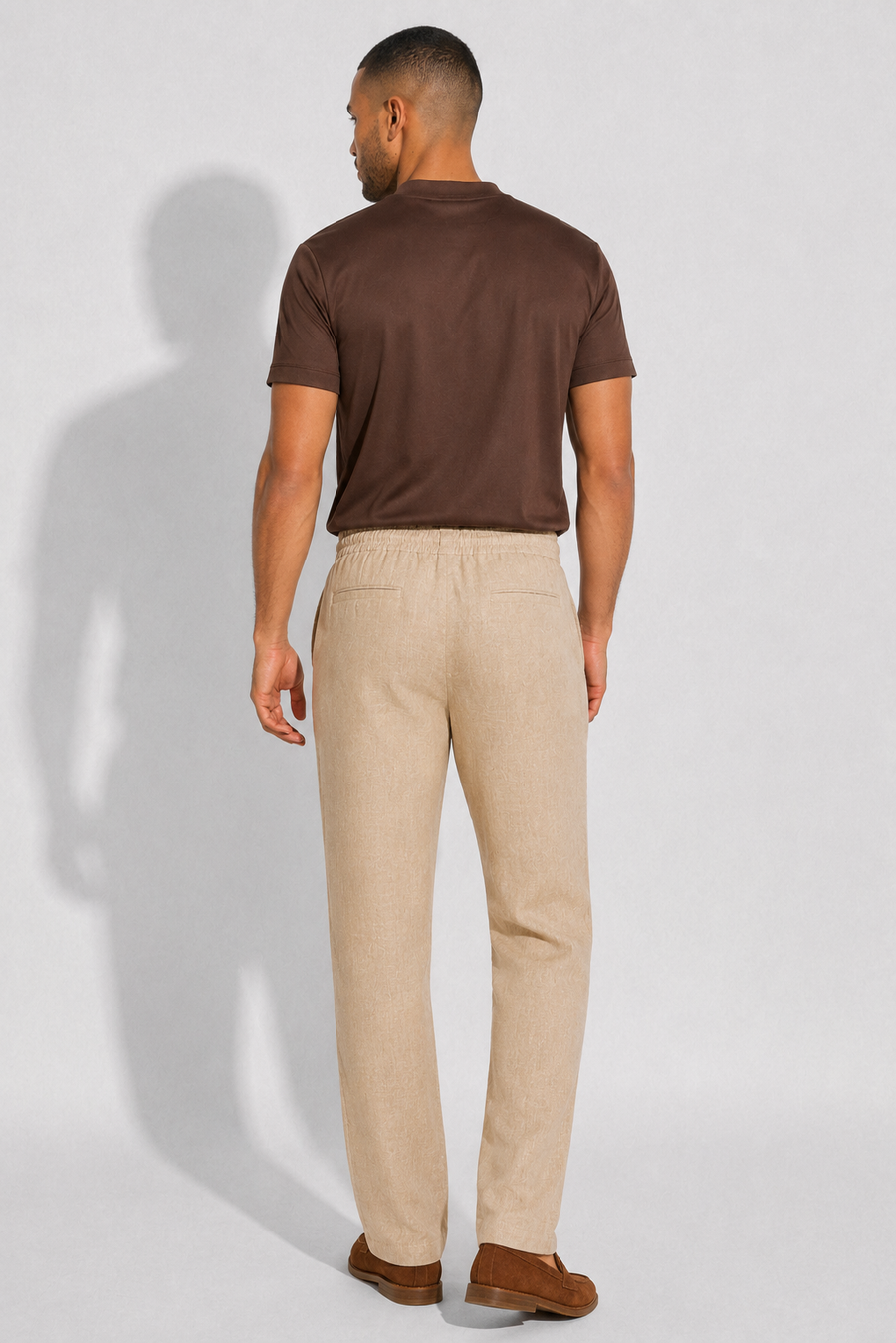 Pantalone di lino · Beige — Vista 4