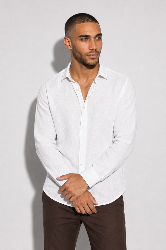 Linen shirt · White