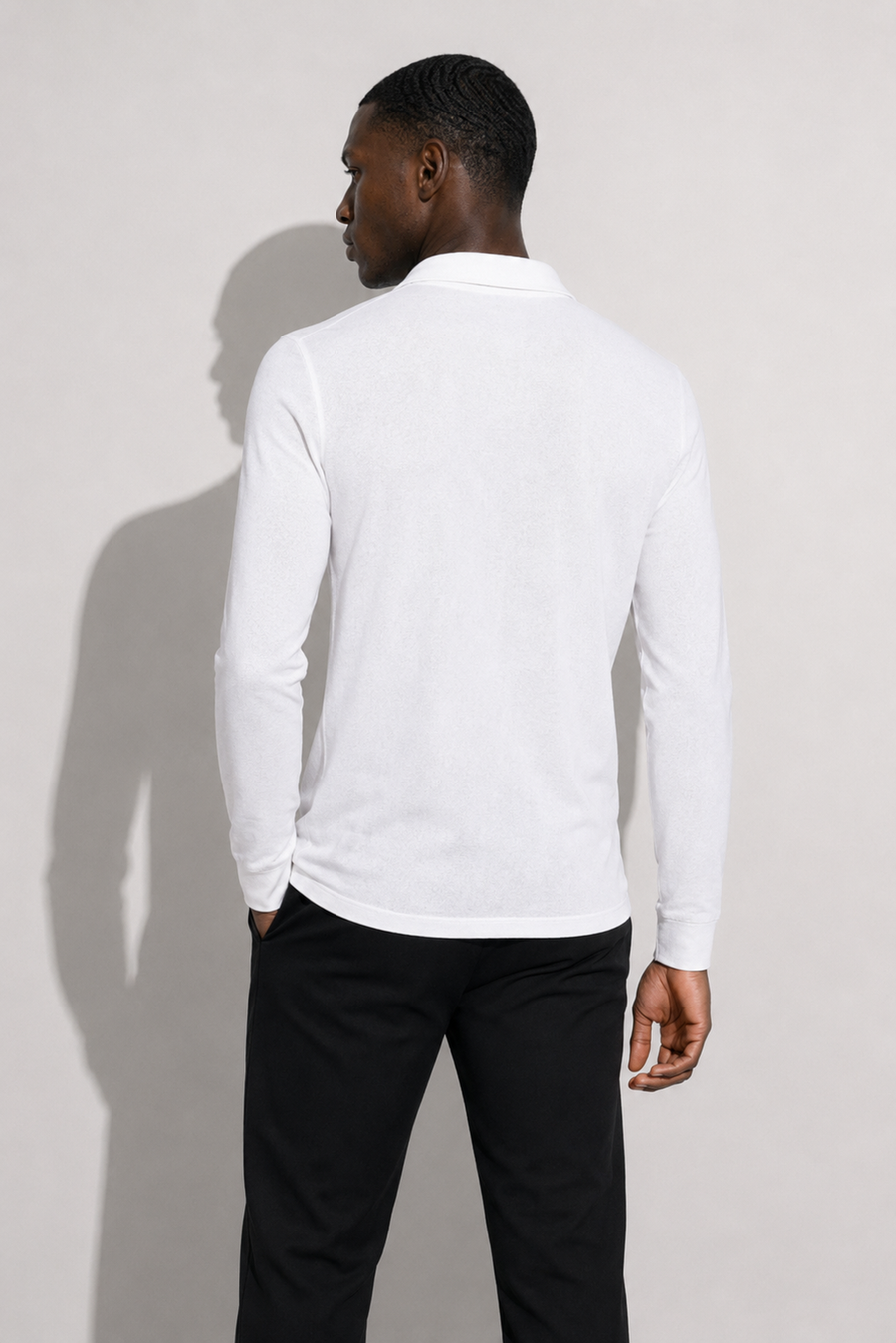 Knit Shirt · White — View 5