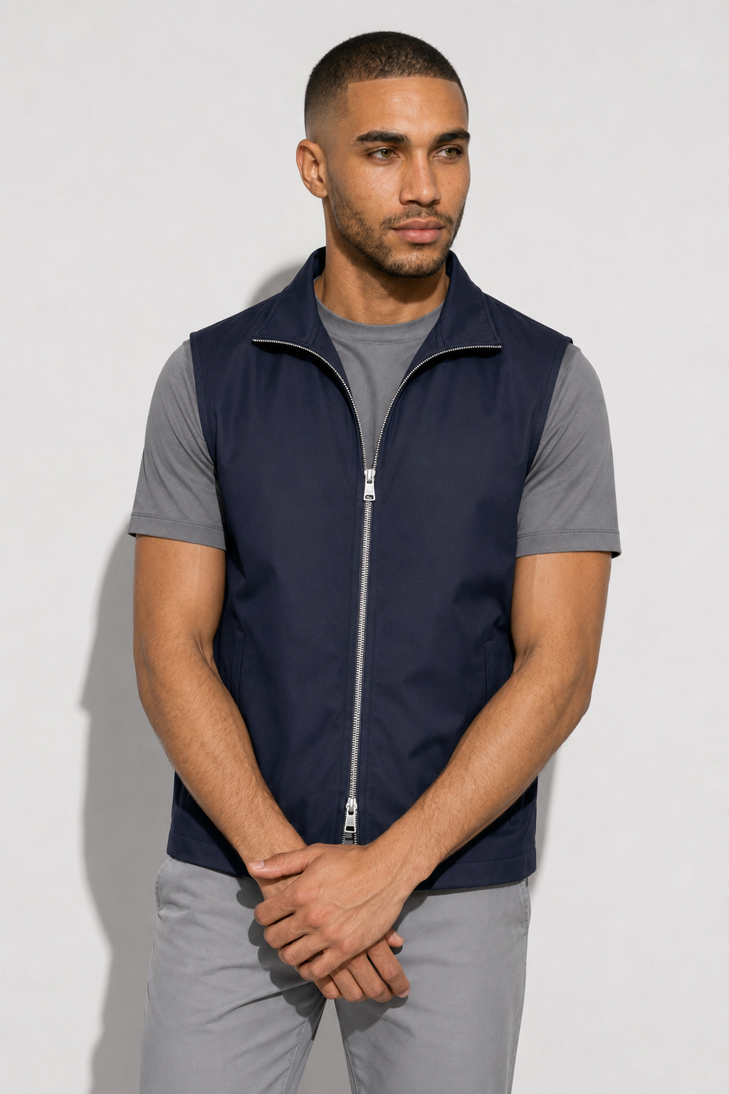 Gilet coupe-vent · Marine