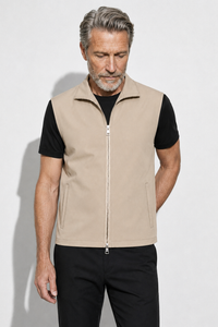 Windbreaker Vest · Beige