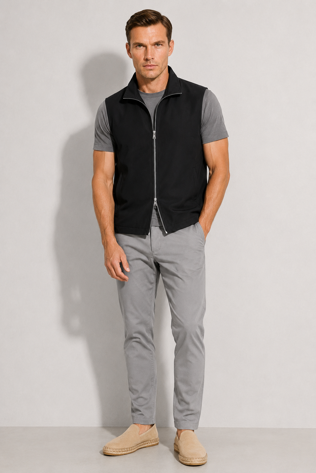 Gilet coupe-vent · Noir