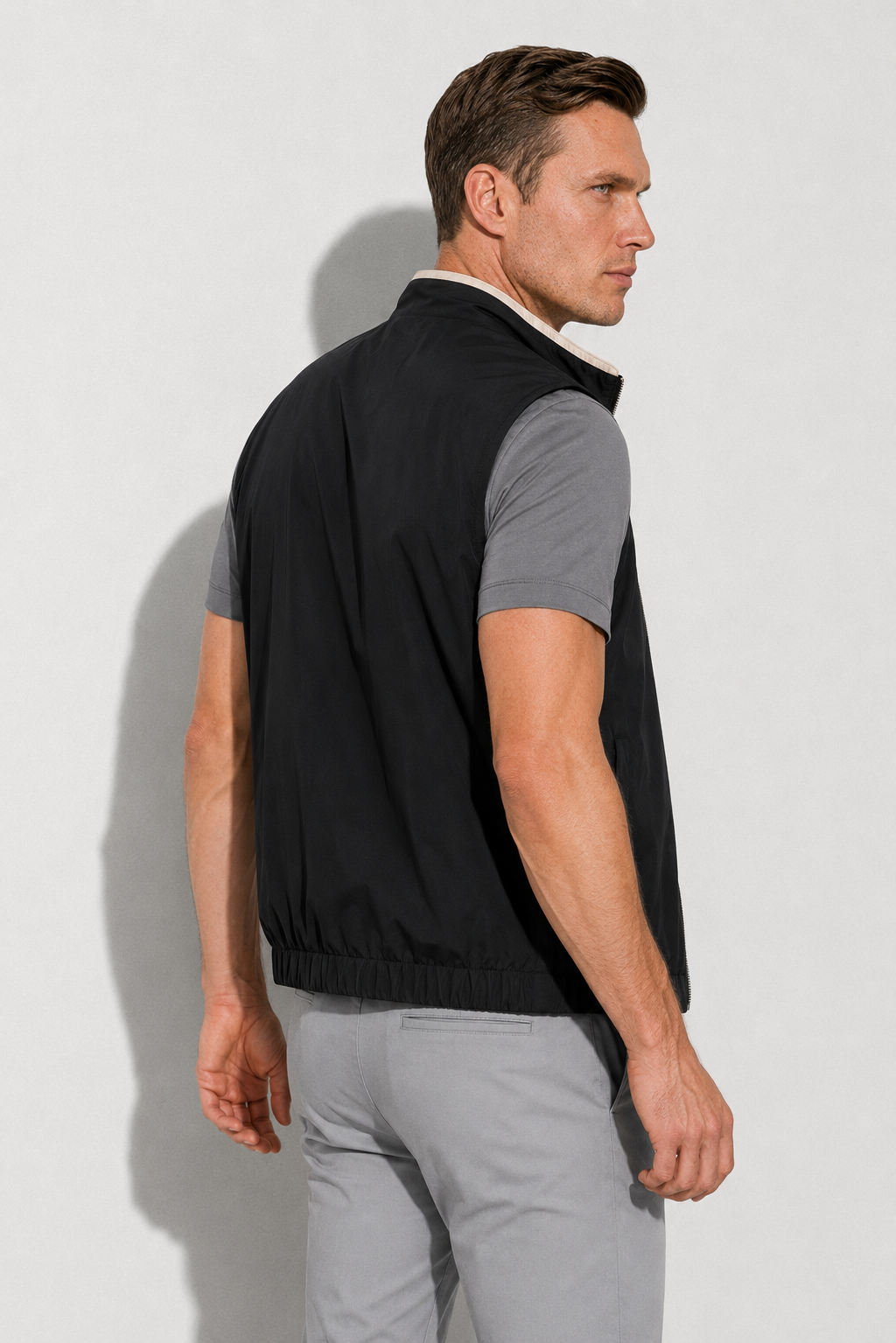 Bodywarmer réversible léger · Noir