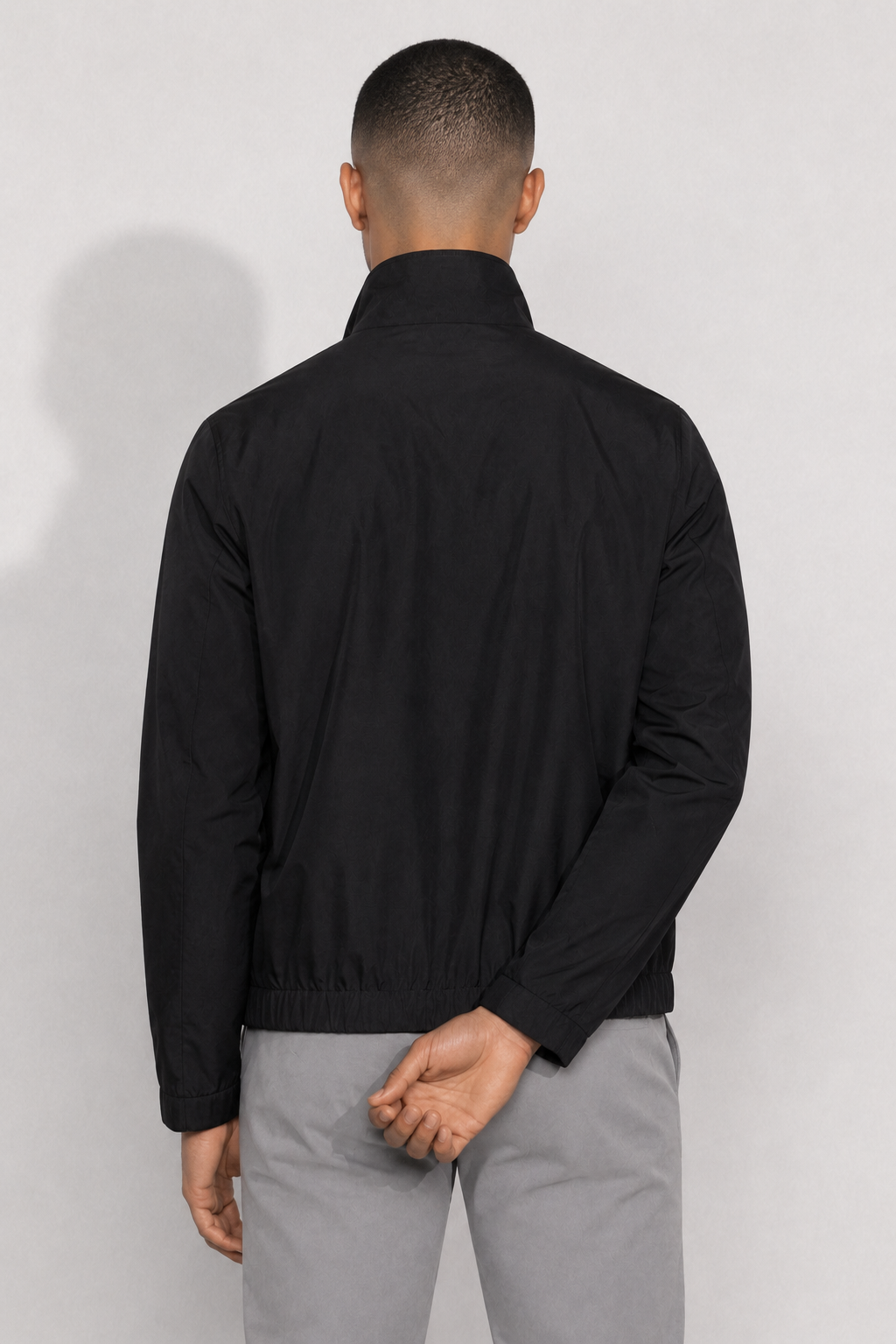 Veste twill stretch · Noir