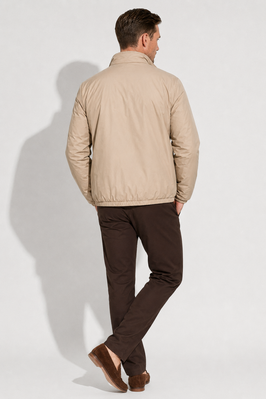 Omkeerbare pufferjas · Beige — Weergave 5