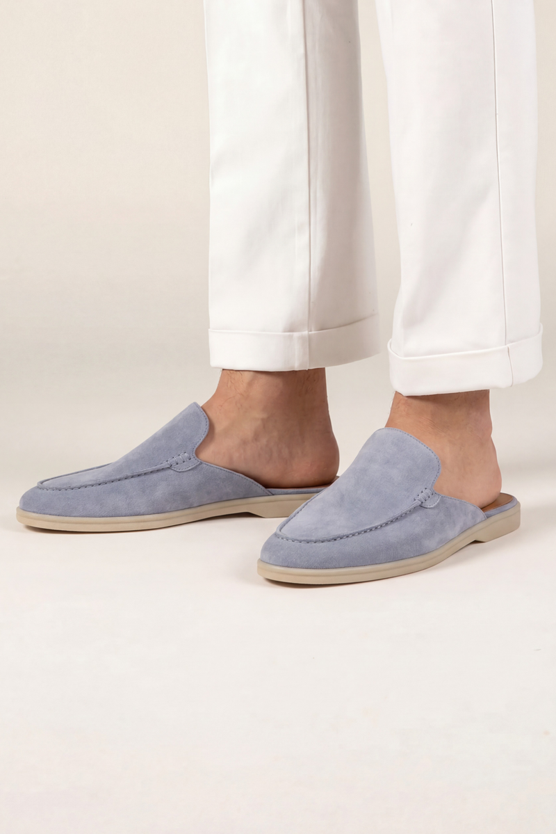 Mule suède — vue 2