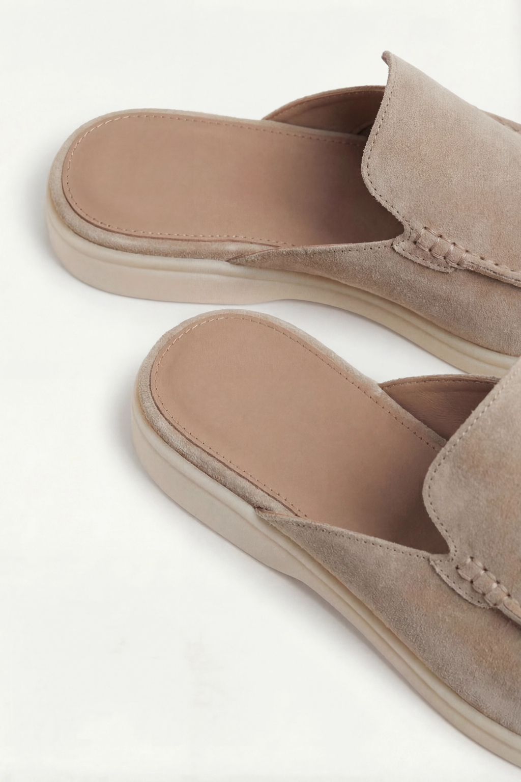 Mule suède · Beige - Norda