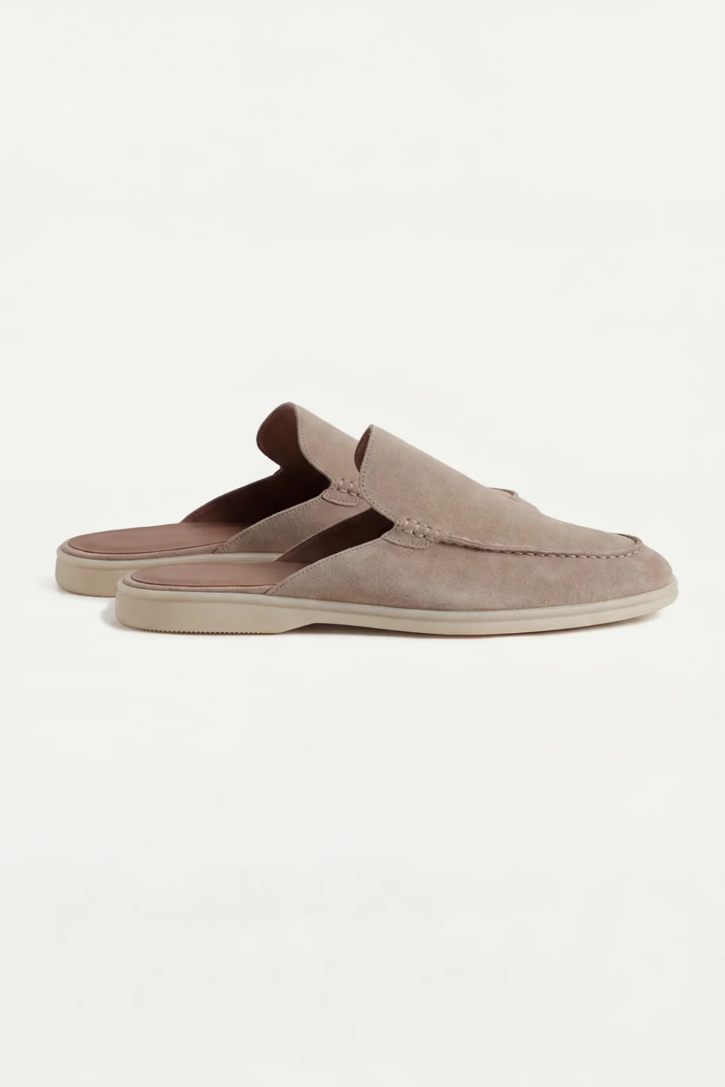 Mule suède · Beige - Norda
