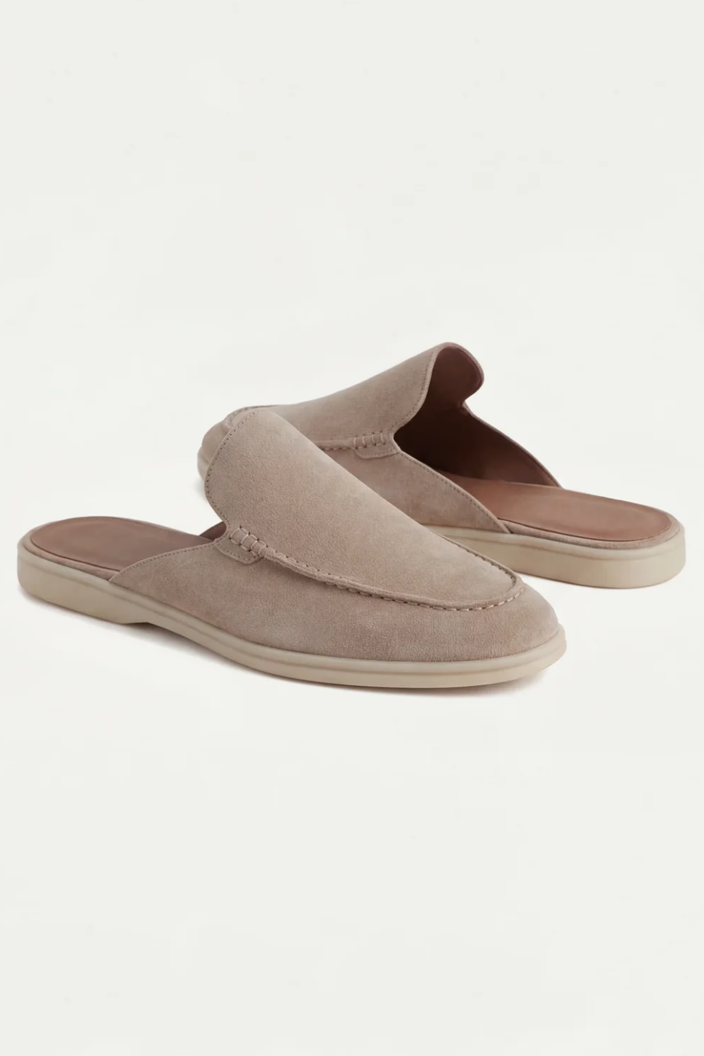 Mule suède · Beige - Norda