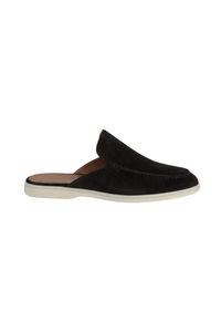 Mule suède · Noir