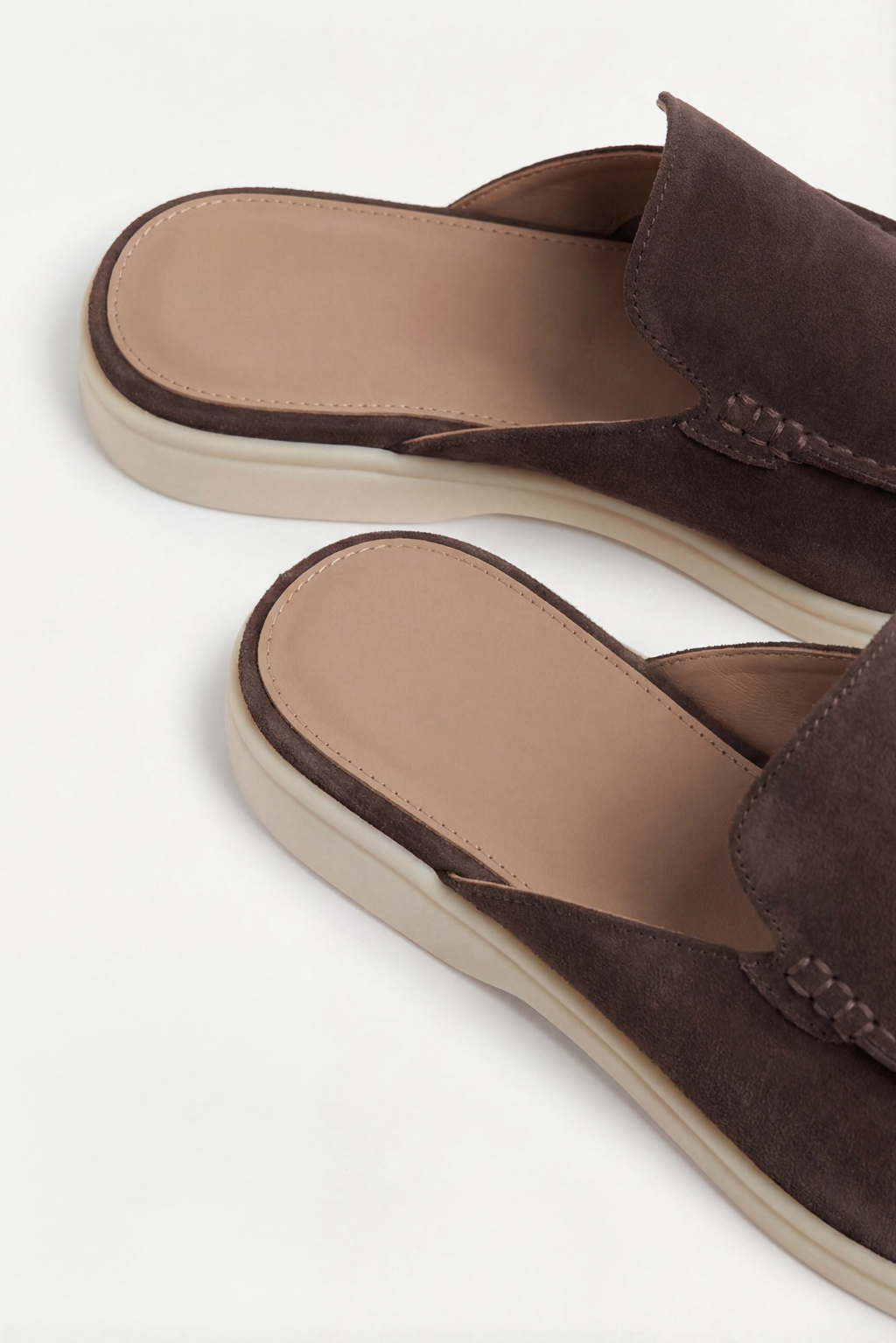 Mule suède · Marron - Norda