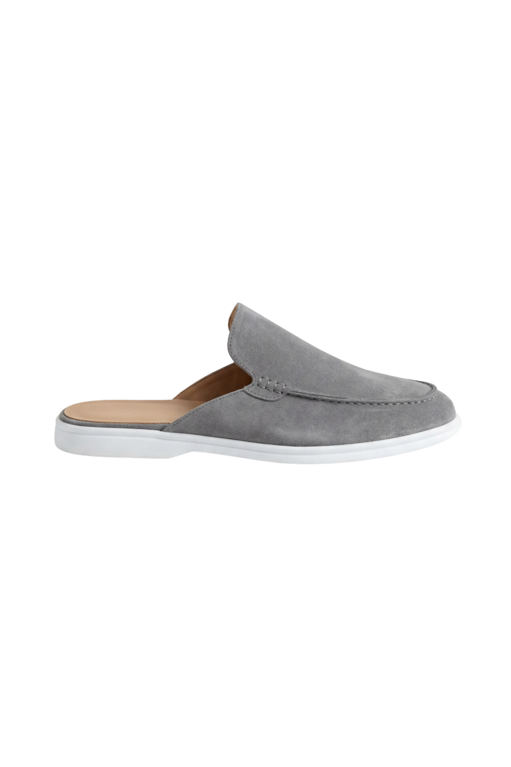 Mule suède · Gris - Norda