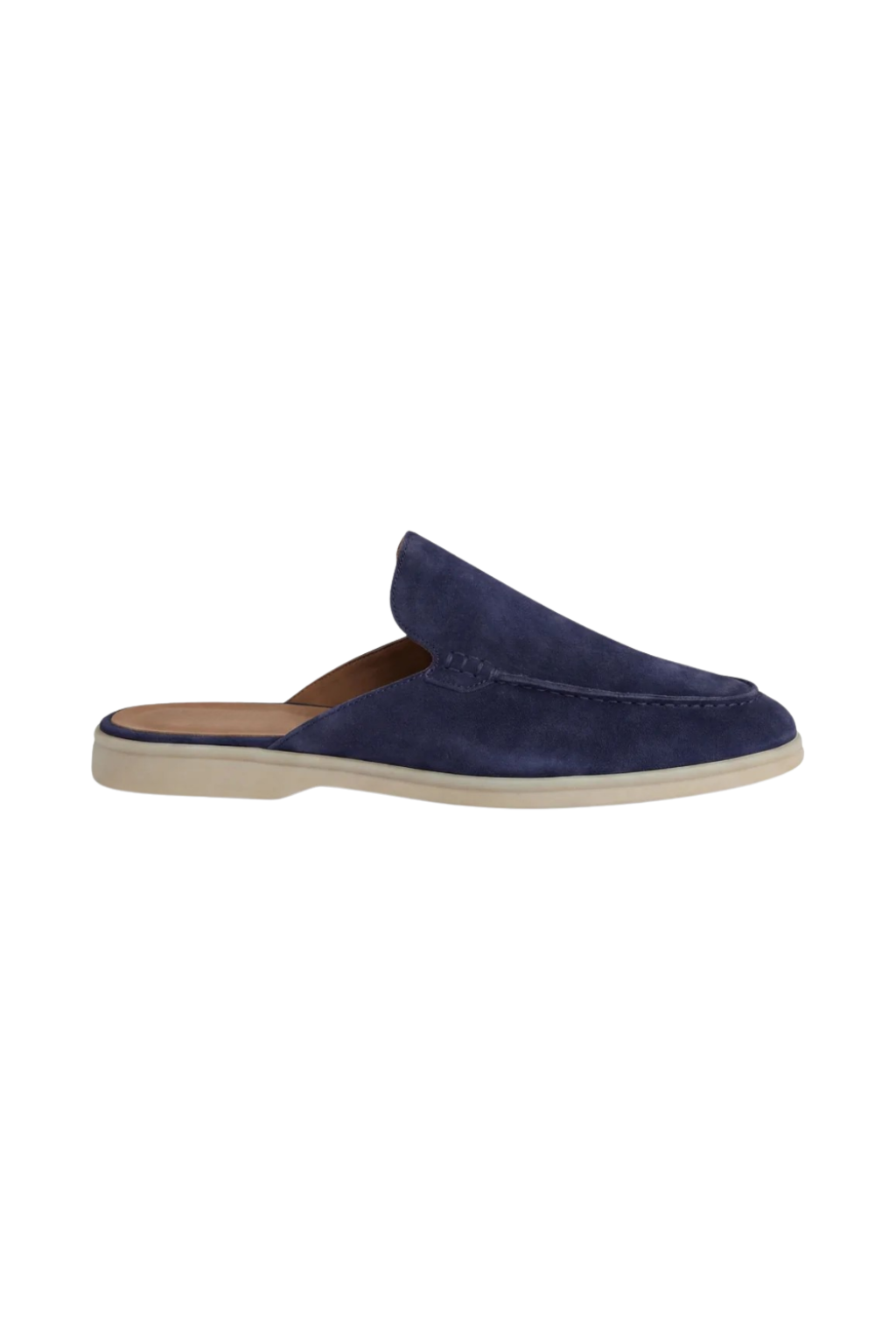 Mule suède · Bleu marine - Norda