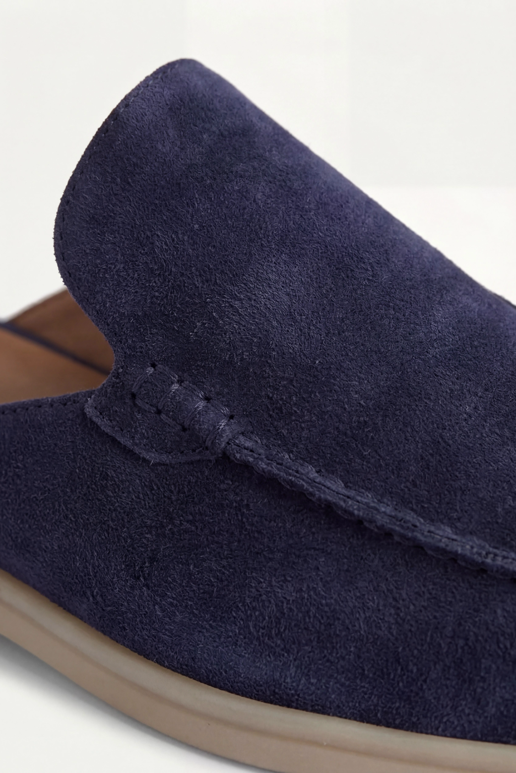 Mule suède · Bleu marine - Norda