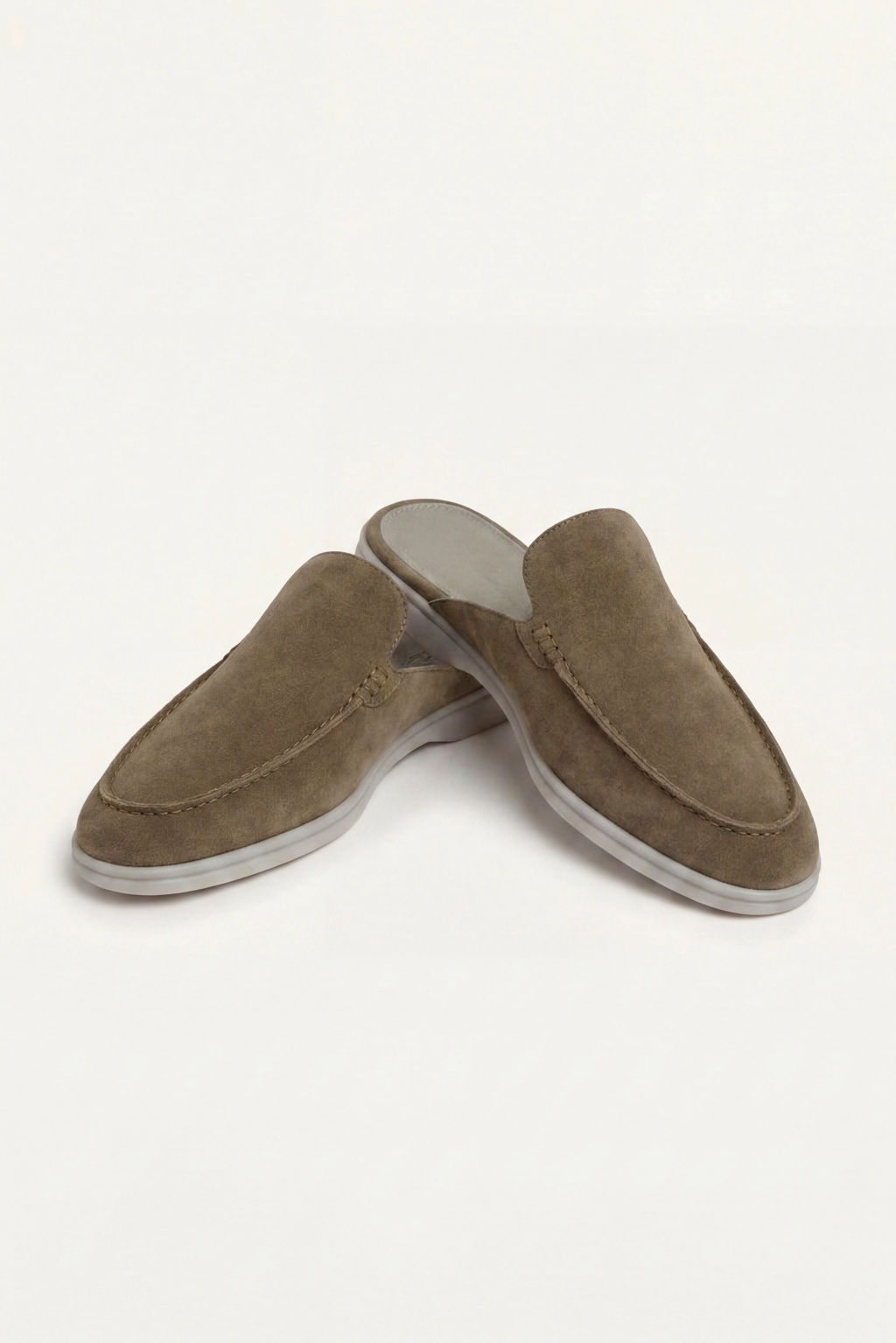 Mule suède · Olive - Norda