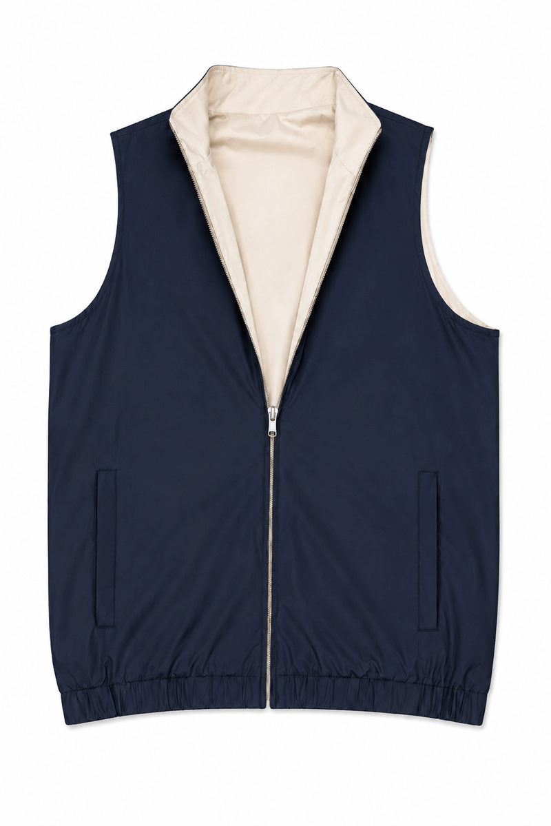 Bodywarmer réversible léger