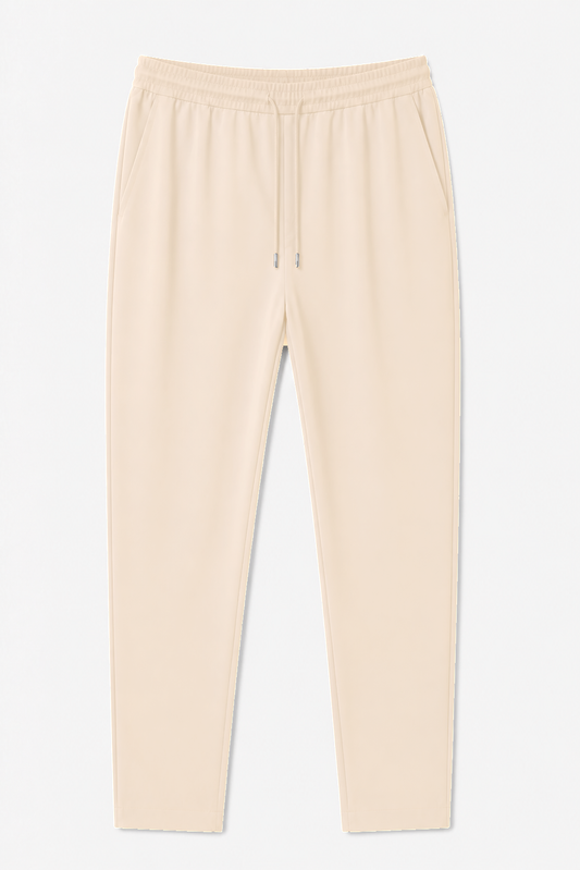 Smart stretch trousers · Beige