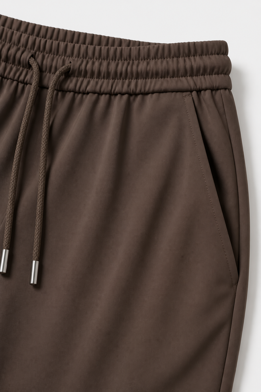 Pantalone elegante elasticizzato · Marrone — Vista 4
