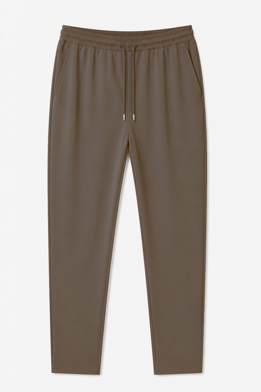 Smart stretch trousers · Brown