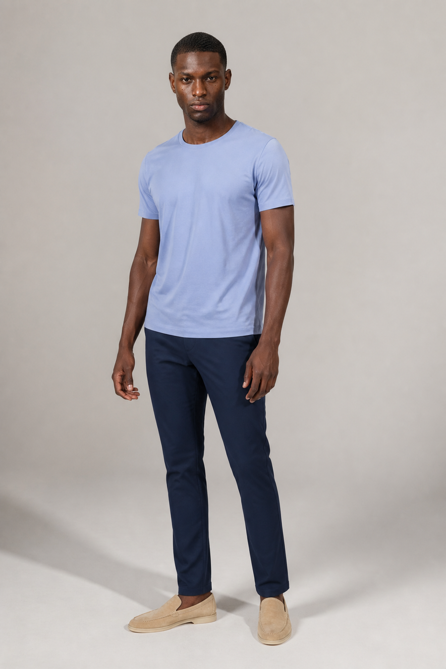 Pantalon technique stretch · Marine — View 4