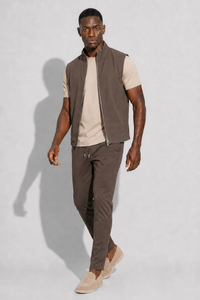 Gilet coupe-vent · Marron