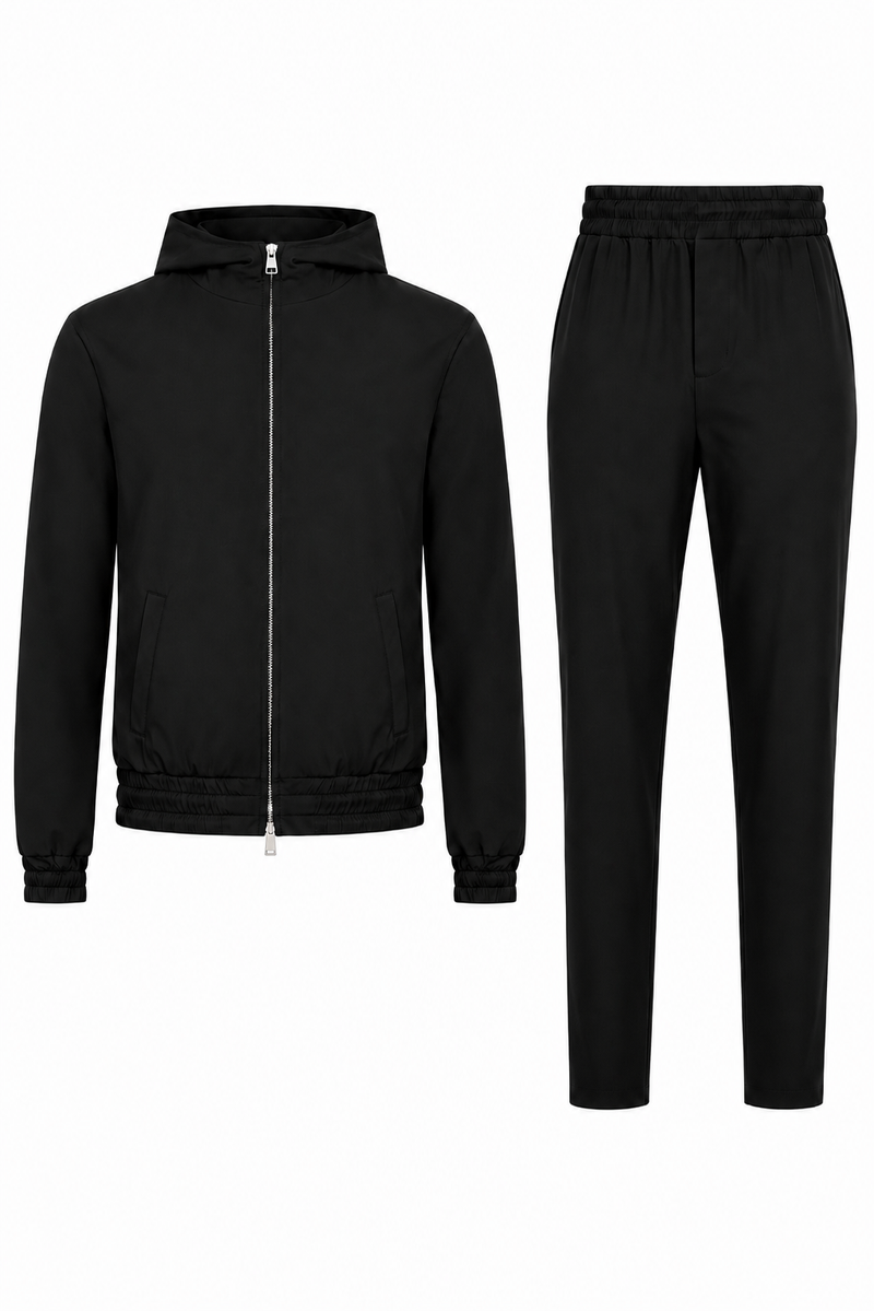 Ensemble travel capuche