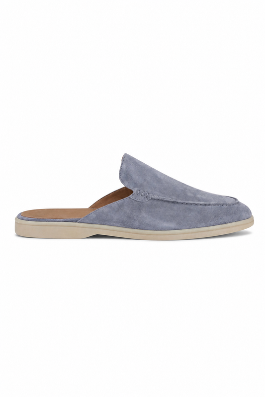 Mule in camoscio · Azzurro
